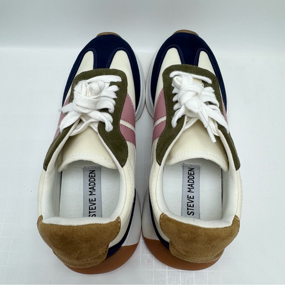 Women’s Steve Madden Escapade Low Top Athletic Sneakers Size 6.5 - Picture 4 of 7